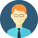 Icon representing students